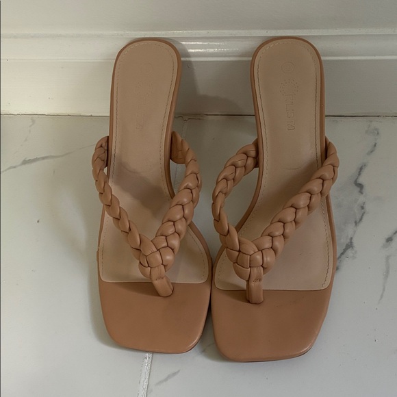 Rilista Braided Heeled Sandals - Picture 1 of 5